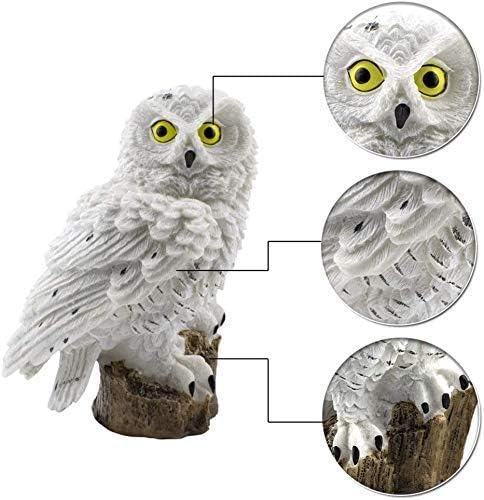 Ηλιακό Φωτιστικό LED Κουκουβάγια για Εξωτερικούς Χώρους με Θερμό Λευκό Φως Ηλιακό Φωτιστικό LED Κουκουβάγια για Εξωτερικούς Χώρους με Θερμό Λευκό Φως