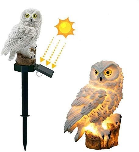 Ηλιακό Φωτιστικό LED Κουκουβάγια για Εξωτερικούς Χώρους με Θερμό Λευκό Φως Ηλιακό Φωτιστικό LED Κουκουβάγια για Εξωτερικούς Χώρους με Θερμό Λευκό Φως