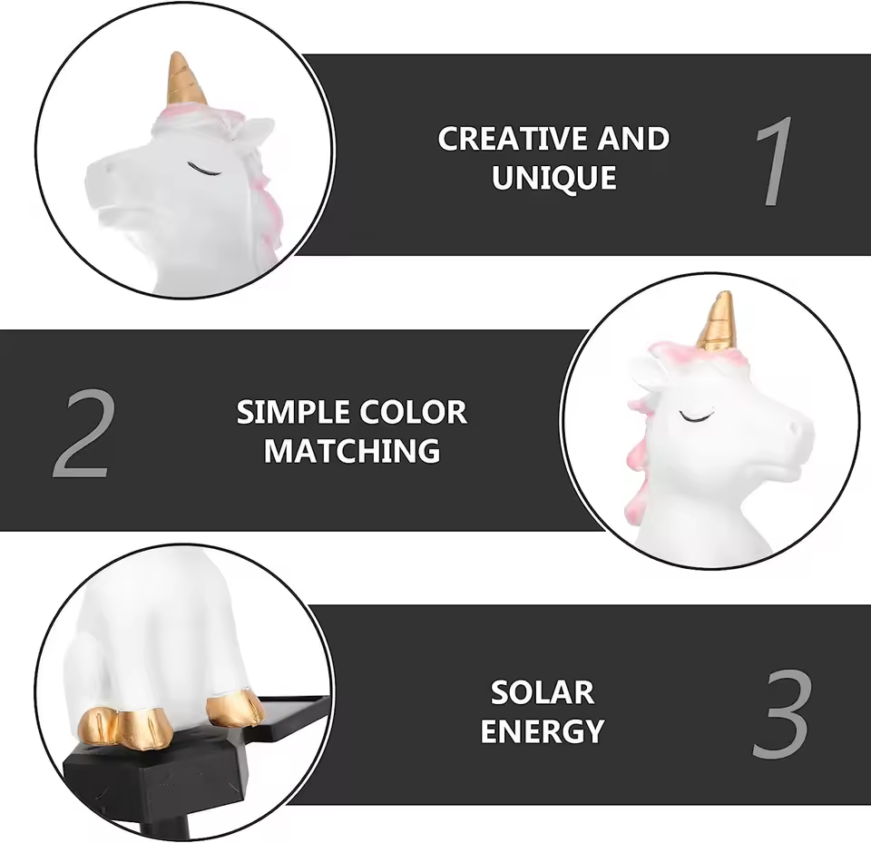 Ηλιακό Φωτιστικό Μονόκερος με Θερμό Λευκό Φως – Ιδανικό για Κήπο, Μπαλκόνι & Διακόσμηση Εξωτερικού Χώρου Ηλιακό Φωτιστικό Μονόκερος με Θερμό Λευκό Φως – Ιδανικό για Κήπο, Μπαλκόνι & Διακόσμηση Εξωτερικού Χώρου