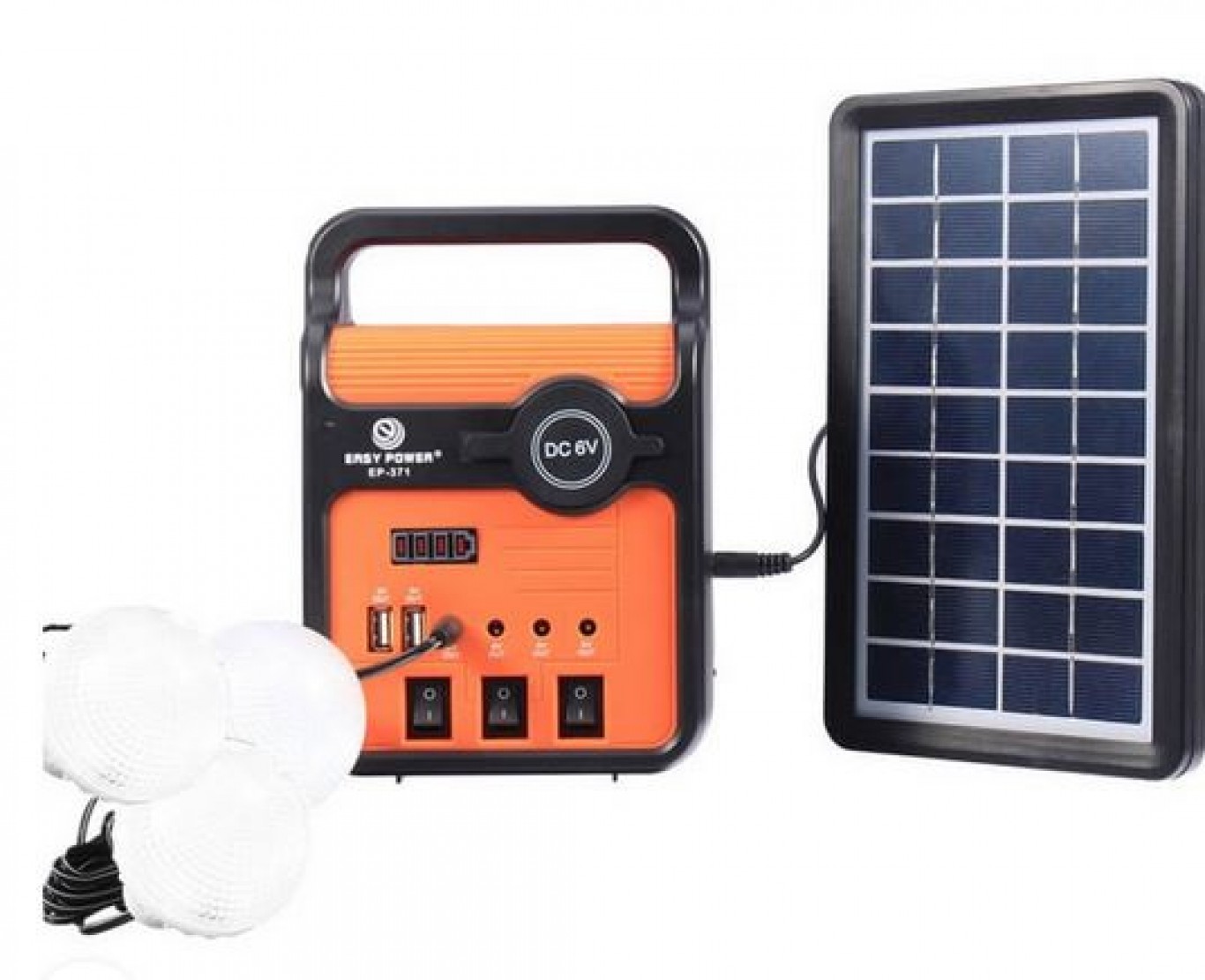 Ηλιακό Σύστημα Φωτισμού με Ραδιόφωνο – Bluetooth – Πάνελ – Power Bank -3 Λάμπες Φωτισμού Ηλιακό Σύστημα Φωτισμού με Ραδιόφωνο – Bluetooth – Πάνελ – Power Bank -3 Λάμπες Φωτισμού