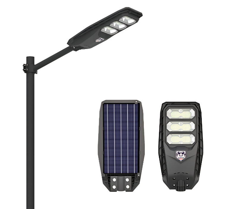 Ηλιακός Αδιάβροχος Προβολέας LED Δρόμου 300W με Πάνελ Ηλιακός Αδιάβροχος Προβολέας LED Δρόμου 300W με Πάνελ