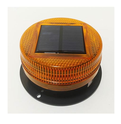 Ηλιακός Επαναφορτιζόμενος Μαγνητικός Φάρος Αυτοκινήτου 3.7V με Κίτρινο Στροβοσκοπικό Φώς Led & Φωτοκύταρο Ηλιακός Επαναφορτιζόμενος Μαγνητικός Φάρος Αυτοκινήτου 3.7V με Κίτρινο Στροβοσκοπικό Φώς Led & Φωτοκύταρο