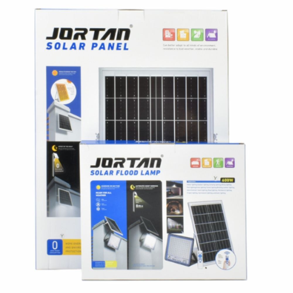 Ηλιακός Προβολέας LED Jortan 600W με Τηλεχειριστήριο IP66 Αδιάβροχος, Ψυχρό Λευκό Φως Ηλιακός Προβολέας LED Jortan 600W με Τηλεχειριστήριο IP66 Αδιάβροχος, Ψυχρό Λευκό Φως