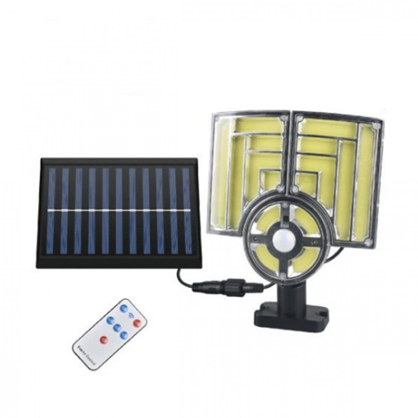 Ηλιακός Προβολέας LED με Πάνελ 25W με Αισθητήρα Κίνησης και Τηλεχειριστήριο Ηλιακός Προβολέας LED με Πάνελ 25W με Αισθητήρα Κίνησης και Τηλεχειριστήριο