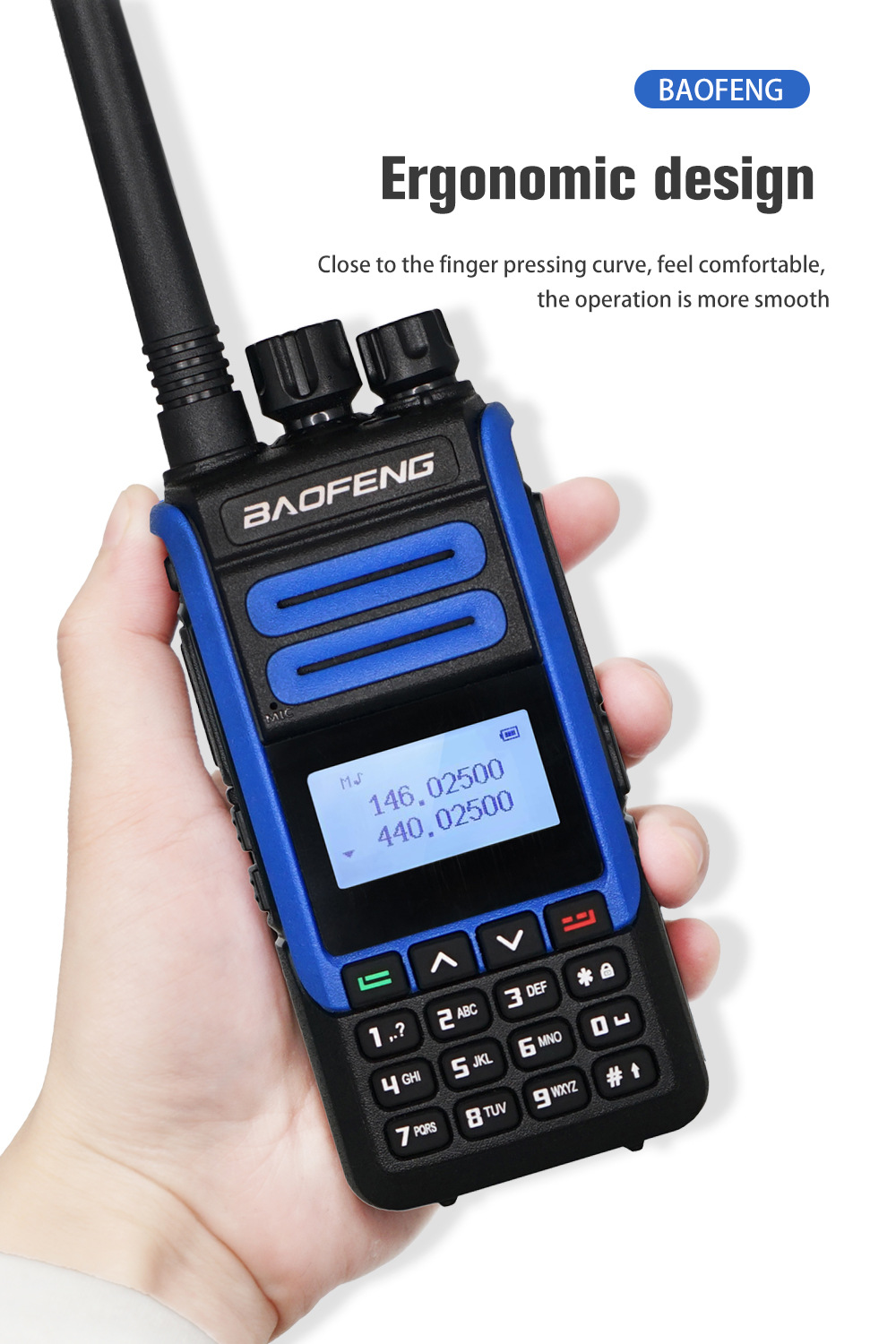 Ισχυρός Ασύρματος Πομποδέκτης 10W έως 10km UHF/VHF Dual Band 128 Κανάλια με Οθόνη, Φακό - Two Way Radio Tranceiver Ισχυρός Ασύρματος Πομποδέκτης 10W έως 10km UHF/VHF Dual Band 128 Κανάλια με Οθόνη, Φακό - Two Way Radio Tranceiver