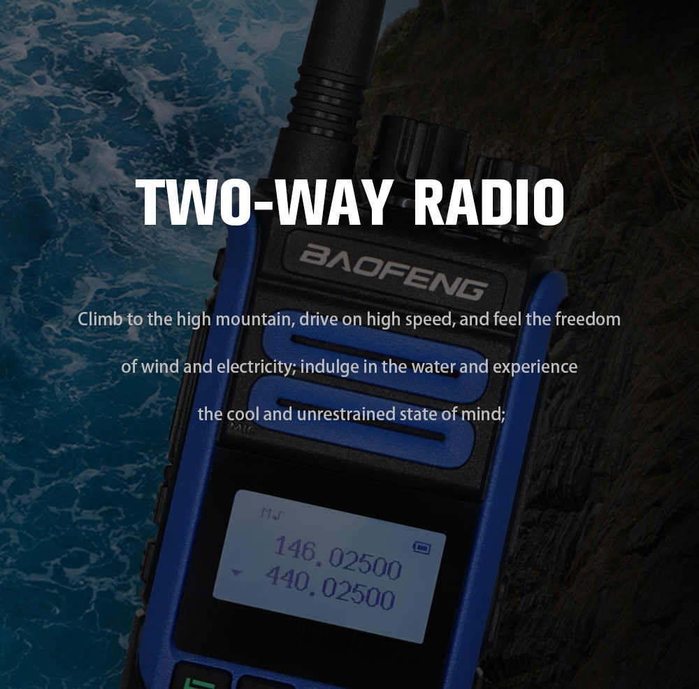 Ισχυρός Ασύρματος Πομποδέκτης 10W έως 10km UHF/VHF Dual Band 128 Κανάλια με Οθόνη, Φακό - Two Way Radio Tranceiver Ισχυρός Ασύρματος Πομποδέκτης 10W έως 10km UHF/VHF Dual Band 128 Κανάλια με Οθόνη, Φακό - Two Way Radio Tranceiver
