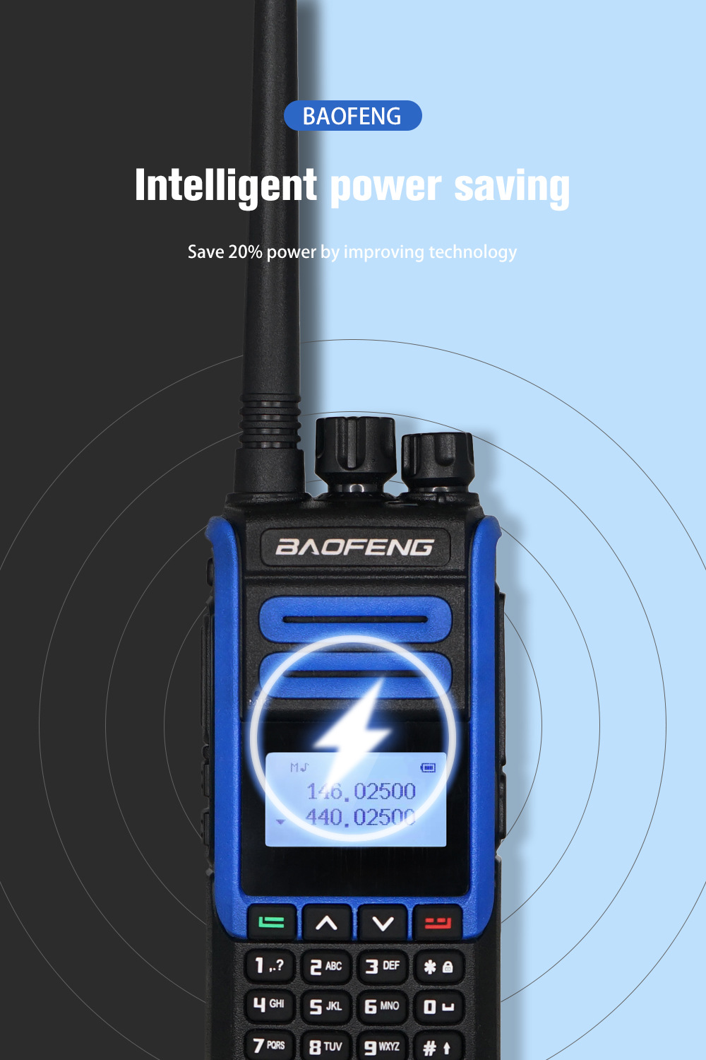 Ισχυρός Ασύρματος Πομποδέκτης 10W έως 10km UHF/VHF Dual Band 128 Κανάλια με Οθόνη, Φακό - Two Way Radio Tranceiver Ισχυρός Ασύρματος Πομποδέκτης 10W έως 10km UHF/VHF Dual Band 128 Κανάλια με Οθόνη, Φακό - Two Way Radio Tranceiver