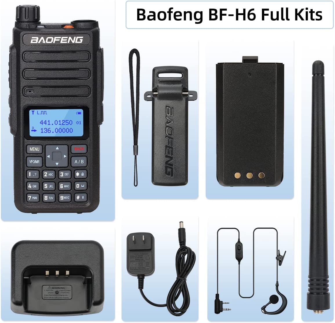 Ισχυρός Ασύρματος Πομποδέκτης 10W έως 10km UHF/VHF Dual Band 128 Κανάλια με Οθόνη, Φακό - Two Way Radio Tranceiver Ισχυρός Ασύρματος Πομποδέκτης 10W έως 10km UHF/VHF Dual Band 128 Κανάλια με Οθόνη, Φακό - Two Way Radio Tranceiver