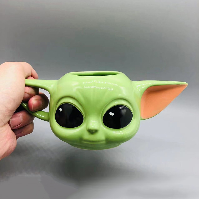 αλιστερή Κούπα MEGA με Σχήμα Baby Yoda - The Mandalorian Χωρητικότητας 300 mL