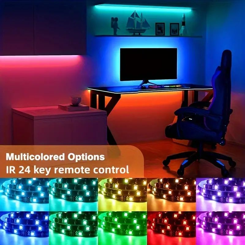 Έξυπνη Ταινία LED 5m Wifi με App Κινητού RGB Φωτορυθμικό Rixme 5050 USB 2.4GHz & Ασύρματο Χειριστήριο - Αυτοκόλλητος Ατμοσφαιρικός Φωτισμός Έξυπνη Ταινία LED 5m Wifi με App Κινητού RGB Φωτορυθμικό Rixme 5050 USB 2.4GHz & Ασύρματο Χειριστήριο - Αυτοκόλλητος Ατμοσφαιρικός Φωτισμός