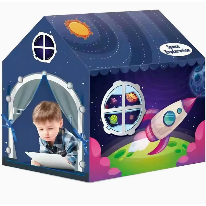 Παιδική Διαστημική Σκηνή Παιχνιδιού Πύραυλος 104x70x98cm Παιδική Διαστημική Σκηνή Παιχνιδιού Πύραυλος 104x70x98cm
