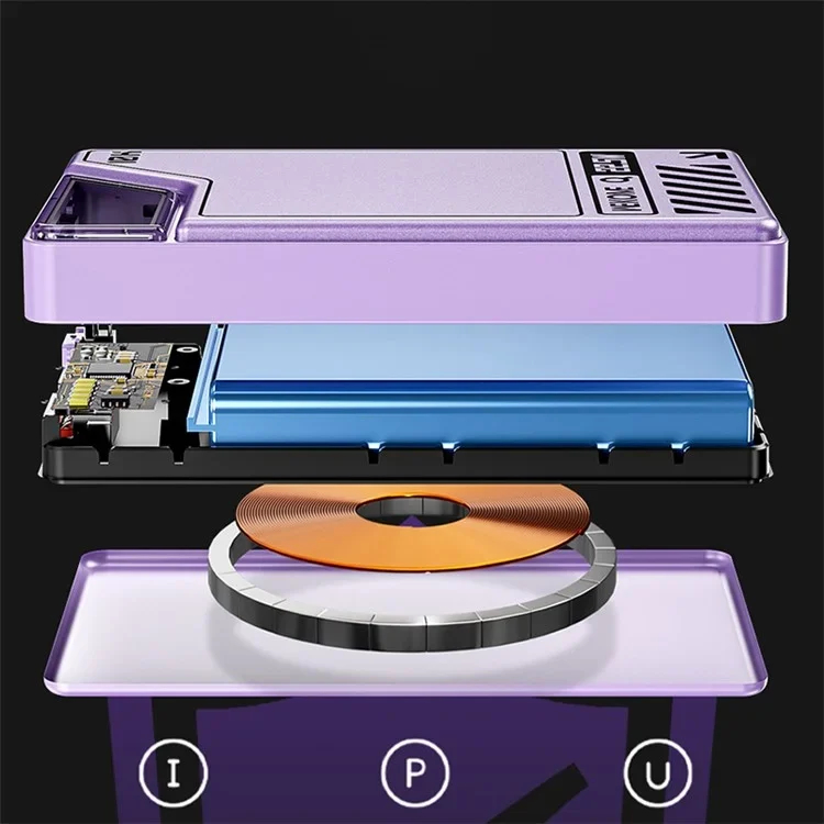 Power Bank Γρήγορης Φόρτισης & Μαγνητικής Φόρτισης 10000mAh 15W με 1 Θύρα Type-C & 1 Θύρα USB- Wekome