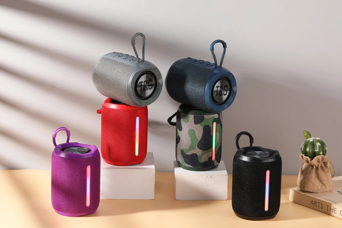 Mini Φορητό Ασύρματο Ηχείο Bluetooth με Θύρες USB, Type-C, AUX & TF 