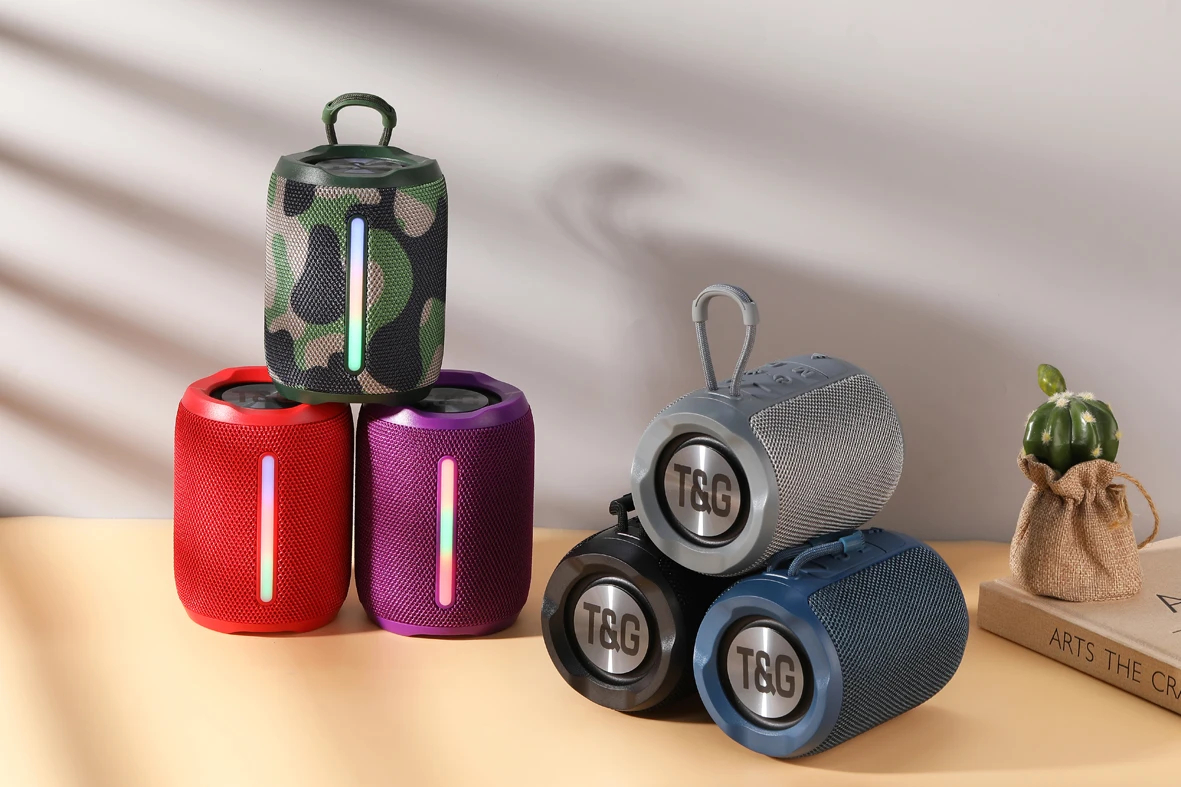 Mini Φορητό Ασύρματο Ηχείο Bluetooth με Θύρες USB, Type-C, AUX & TF 