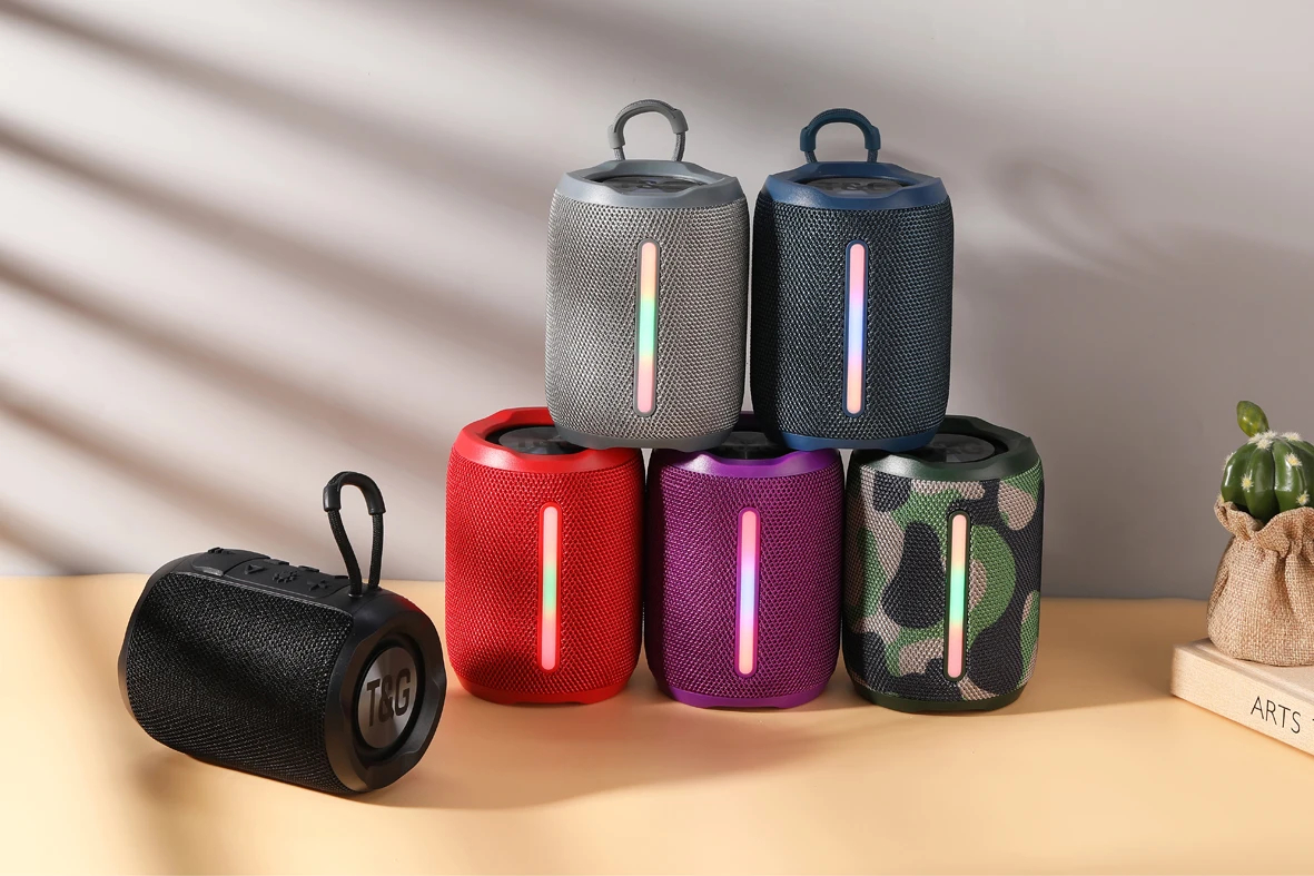 Mini Φορητό Ασύρματο Ηχείο Bluetooth με Θύρες USB, Type-C, AUX & TF 