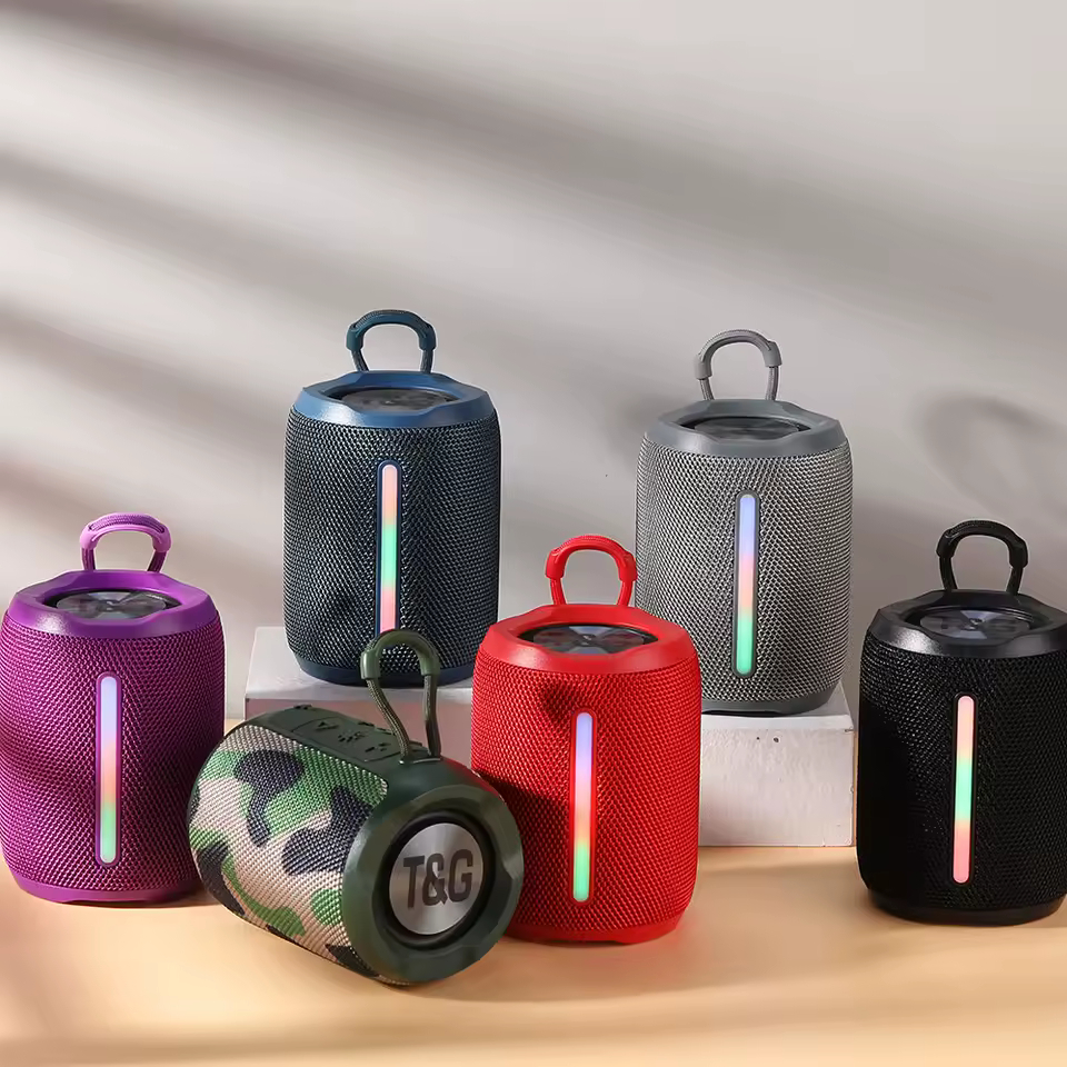 Mini Φορητό Ασύρματο Ηχείο Bluetooth με Θύρες USB, Type-C, AUX & TF 