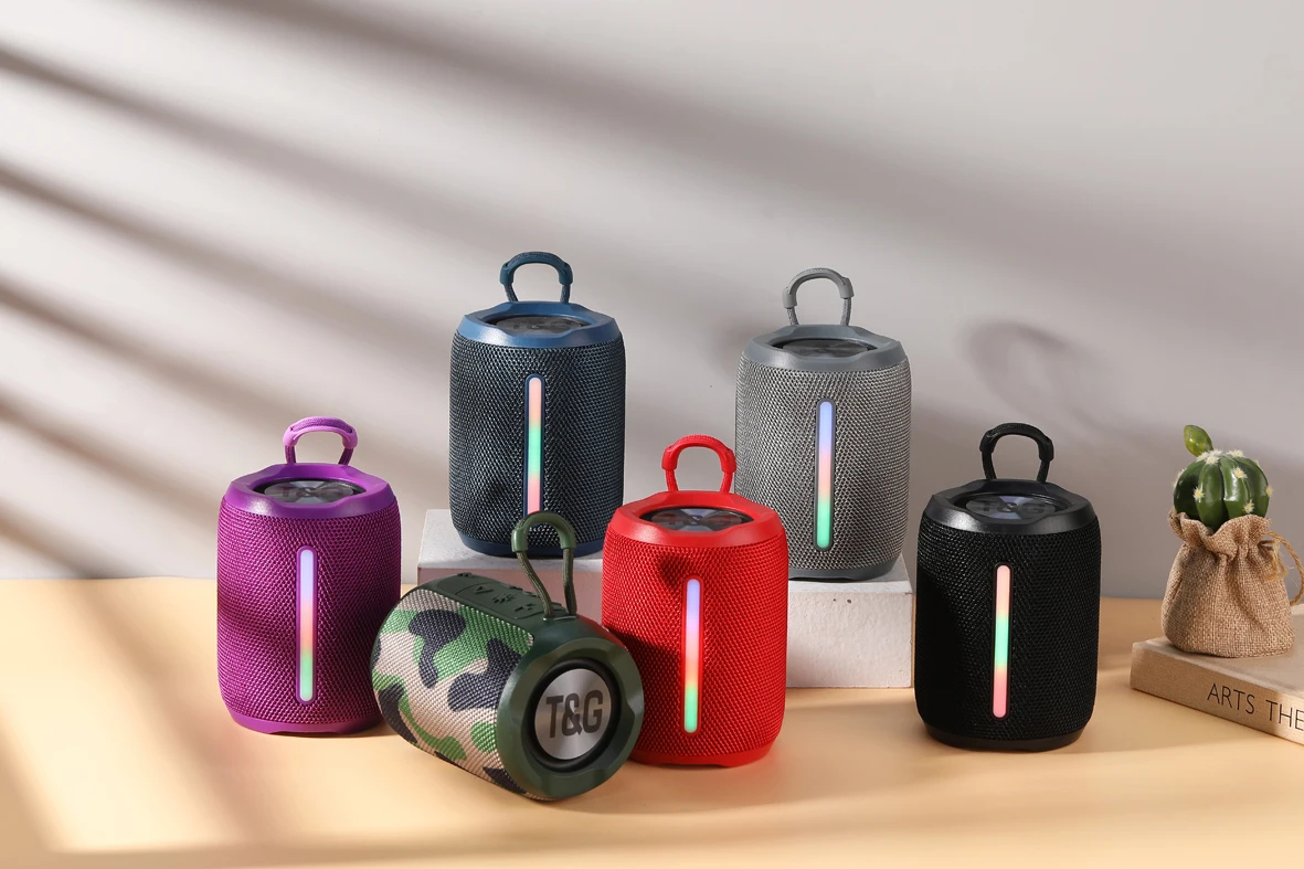 Mini Φορητό Ασύρματο Ηχείο Bluetooth με Θύρες USB, Type-C, AUX & TF 