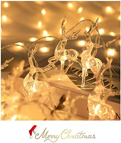 Χριστουγεννιάτικη Γιρλάντα Ελαφάκια 10LED 1.5m Aigostar – Θερμός Λευκός Φωτισμός Χριστουγεννιάτικη Γιρλάντα Ελαφάκια 10LED 1.5m Aigostar – Θερμός Λευκός Φωτισμός