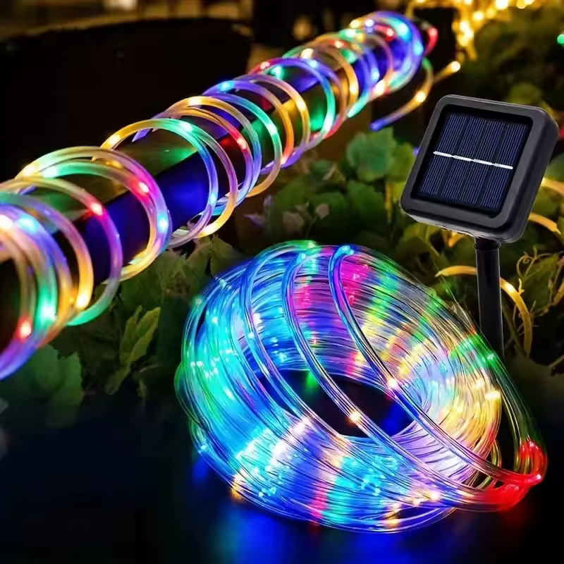 RGB Χριστουγεννιάτικος Ηλιακός Φωτοσωλήνας 10m RGB Χριστουγεννιάτικος Ηλιακός Φωτοσωλήνας 10m