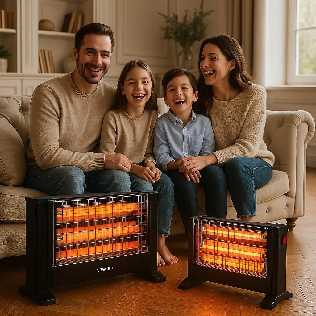 Σόμπα Χαλαζία Nevaeh 1600W με 4 Λυχνίες και Προστασία Υπερθέρμανσης Σόμπα Χαλαζία Nevaeh 1600W με 4 Λυχνίες και Προστασία Υπερθέρμανσης