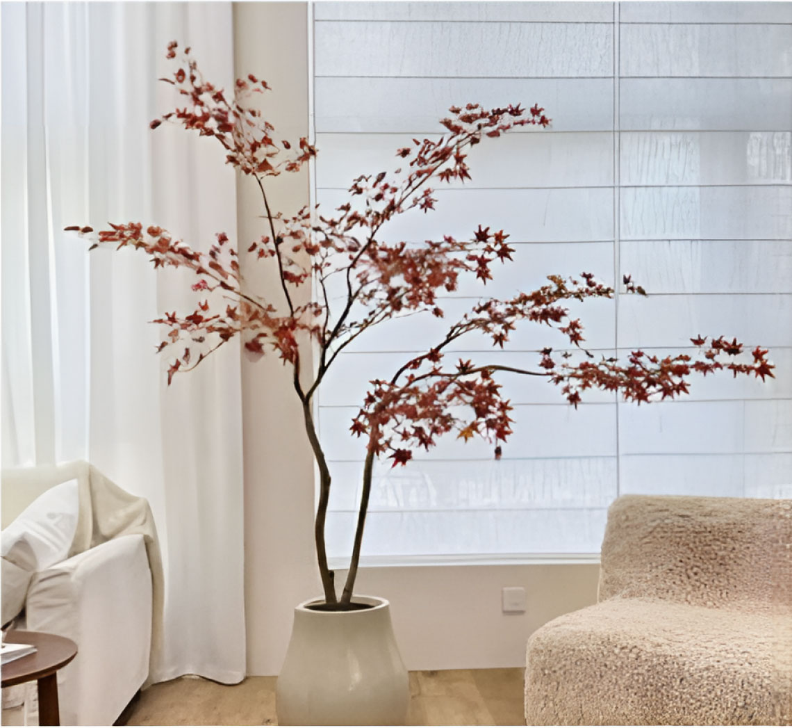 Premium Διακοσμητικό Τεχνητό Δέντρο Κόκκινος Σφένδαμος 2m Premium Διακοσμητικό Τεχνητό Δέντρο Κόκκινος Σφένδαμος 2m