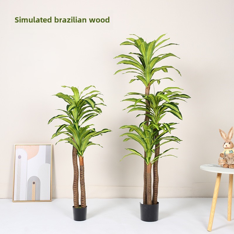 Τεχνητό Διακοσμητικό Δέντρο 190cm με Τριπλό Κορμό και Φύλλωμα Ρεαλιστικής Υφής Τεχνητό Διακοσμητικό Δέντρο 190cm με Τριπλό Κορμό και Φύλλωμα Ρεαλιστικής Υφής