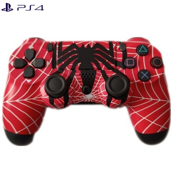 Ασύρματο χειριστήριο DOUBLESHOCK για PS4 - Red Spiderman Web Ασύρματο χειριστήριο DOUBLESHOCK για PS4 - Red Spiderman Web
