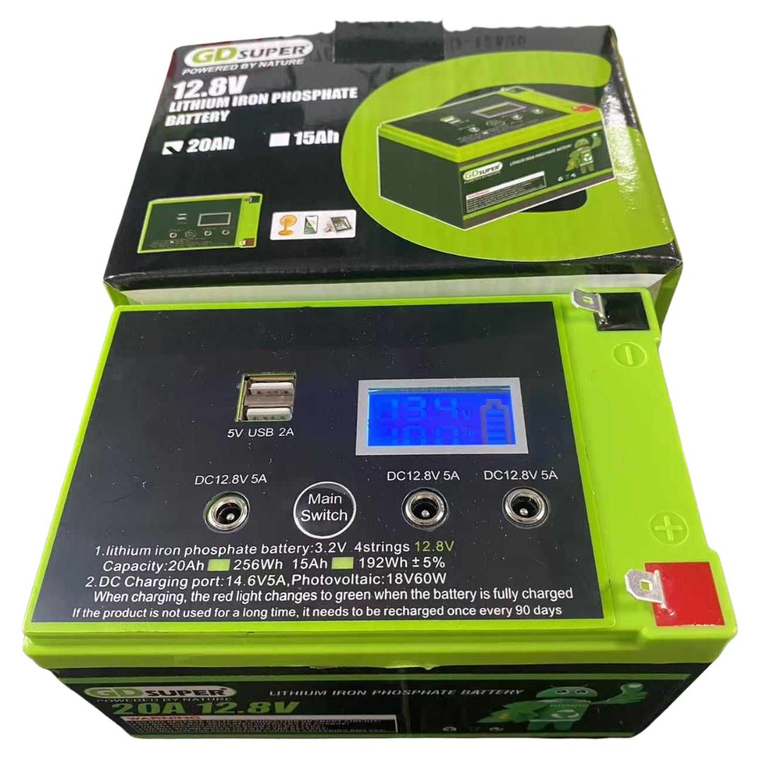 Μπαταρία Βαθειάς Εκφόρτισης Λιθίου Κλειστού Τύπου GD-12.8V 20AH Μπαταρία Βαθειάς Εκφόρτισης Λιθίου Κλειστού Τύπου GD-12.8V 20AH