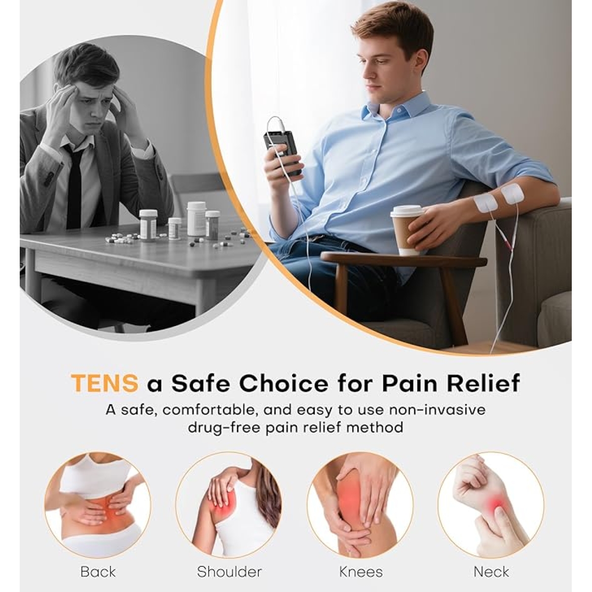 3 σε 1 Ψηφιακό Μηχάνημα Διέγερσης Μυών EMS για Πόνο, Μυϊκή Τόνωση & Χαλάρωση - 48 Λειτουργίες, 4 Κανάλια 3 σε 1 Ψηφιακό Μηχάνημα Διέγερσης Μυών EMS για Πόνο, Μυϊκή Τόνωση & Χαλάρωση - 48 Λειτουργίες, 4 Κανάλια