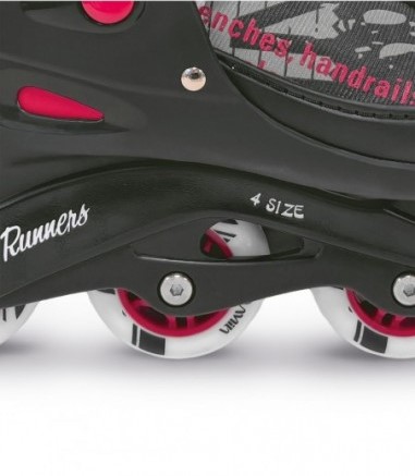 Ρυθμιζόμενα Πατίνια InlineSkate με Τροχούς PU & Ρουλεμάν ABEC-5 για Άνετη και Σταθερή Κύλιση - AMILA Ρυθμιζόμενα Πατίνια InlineSkate με Τροχούς PU & Ρουλεμάν ABEC-5 για Άνετη και Σταθερή Κύλιση - AMILA