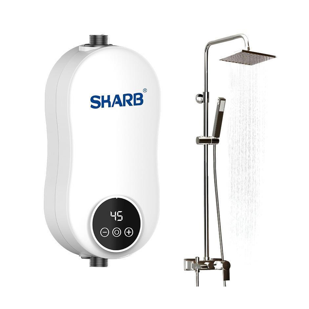 Ηλεκτρικός Ταχυθερμαντήρας Νερού - Επιτοίχιος Ταχυθερμοσίφωνας Μονοφασικός Μπάνιου με Ψηφιακή Οθόνη 5.5kW Ηλεκτρικός Ταχυθερμαντήρας Νερού - Επιτοίχιος Ταχυθερμοσίφωνας Μονοφασικός Μπάνιου με Ψηφιακή Οθόνη 5.5kW