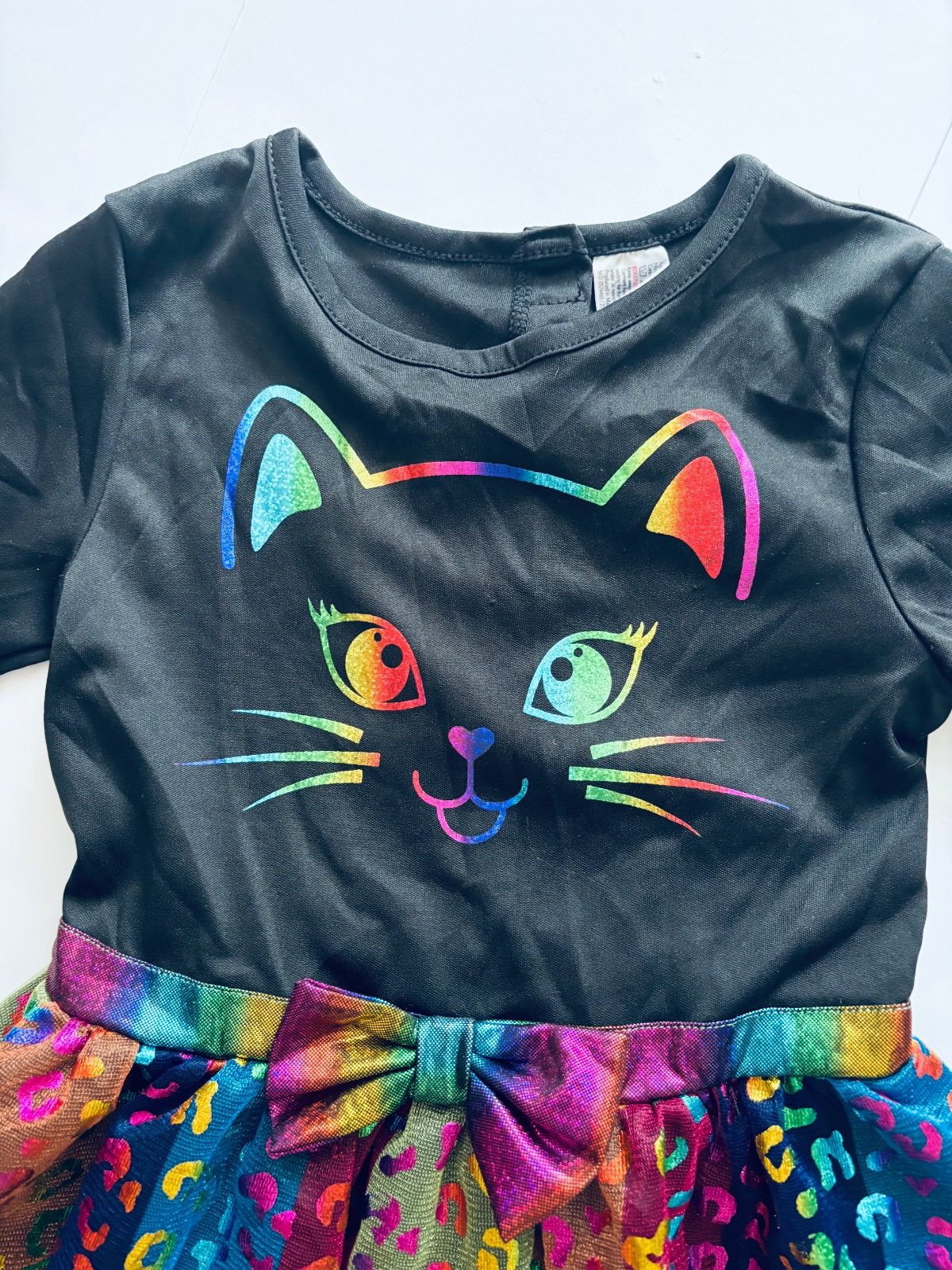 Παιδική Αποκριάτικη Στολή Φόρεμα Γατούλα με Στέκα Αυτάκια - Carnavalista