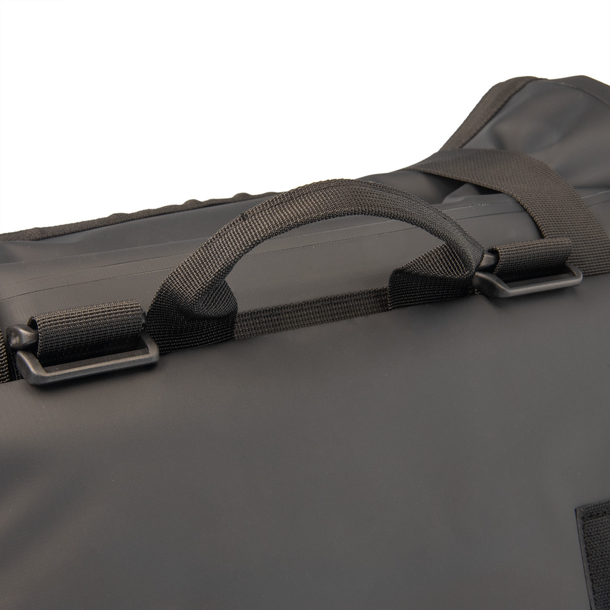 Motowolf Σετ Αδιάβροχων Πλευρικών Σακιδίων για Μηχανή με Ιμάντες & Ανακλαστικά Μαύρο 