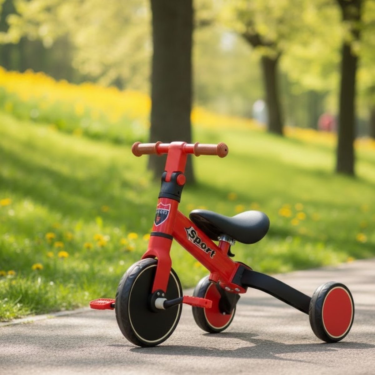 Παιδικό Τρίκυκλο - Καρότσι Με EVA Τροχούς για Παιδιά 1+ Κόκκινο Παιδικό Τρίκυκλο - Καρότσι Με EVA Τροχούς για Παιδιά 1+ Κόκκινο