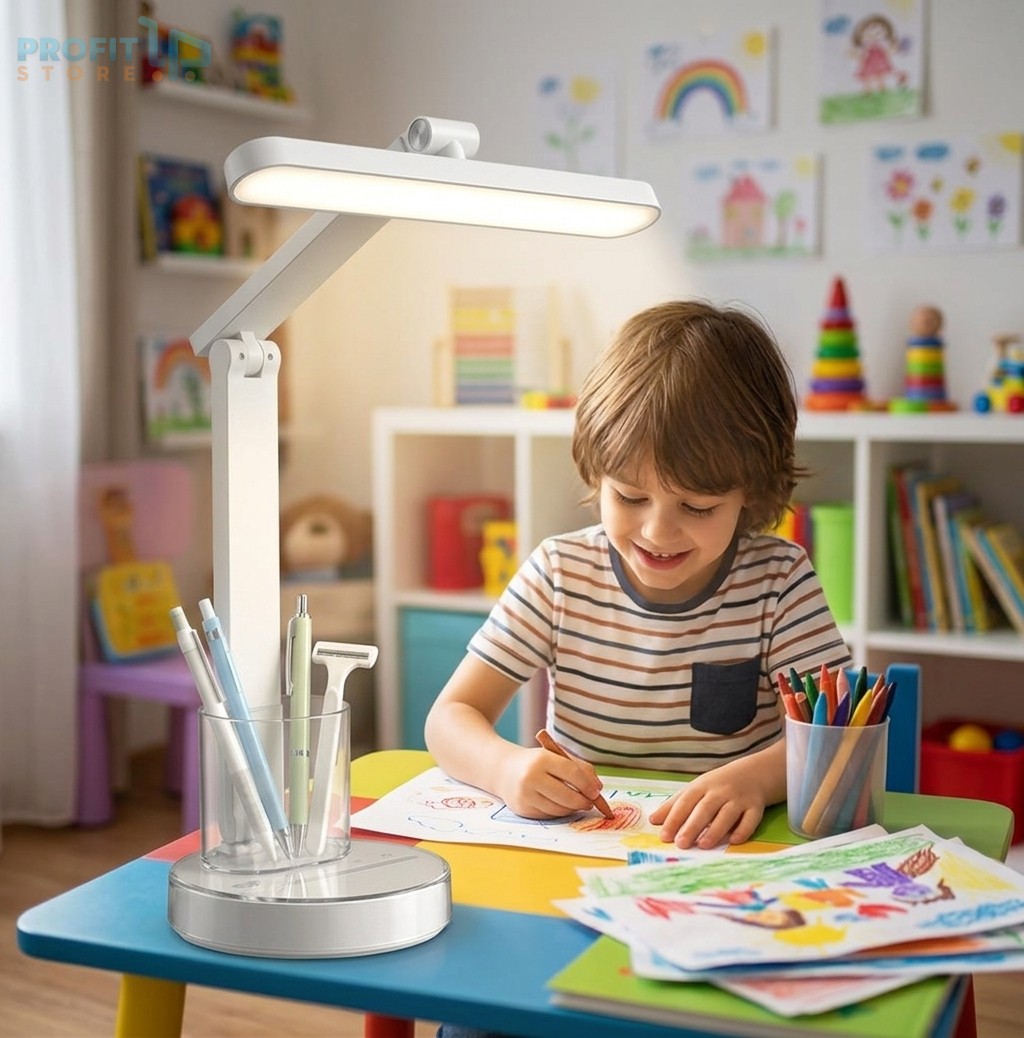 Πτυσσόμενο Επιτραπέζιο Φωτιστικό LED USB με Θήκη Πτυσσόμενο Επιτραπέζιο Φωτιστικό LED USB με Θήκη