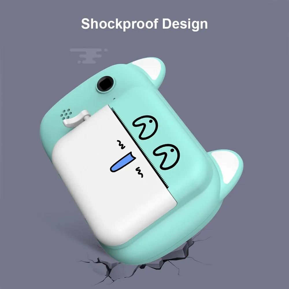 Instant Παιδική Φωτογραφική Μηχανή A7 με Θερμική Εκτύπωση Χωρίς Μελάνι σε 2 Χρώματα Instant Παιδική Φωτογραφική Μηχανή A7 με Θερμική Εκτύπωση Χωρίς Μελάνι σε 2 Χρώματα