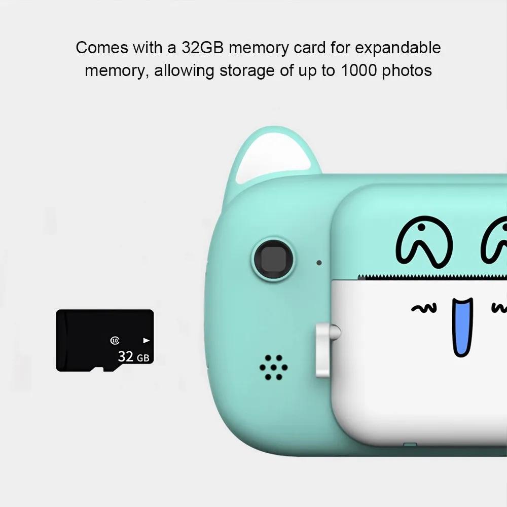 Instant Παιδική Φωτογραφική Μηχανή A7 με Θερμική Εκτύπωση Χωρίς Μελάνι σε 2 Χρώματα Instant Παιδική Φωτογραφική Μηχανή A7 με Θερμική Εκτύπωση Χωρίς Μελάνι σε 2 Χρώματα