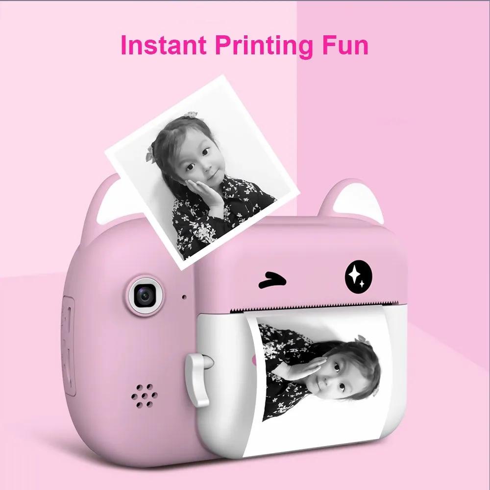 Instant Παιδική Φωτογραφική Μηχανή A7 με Θερμική Εκτύπωση Χωρίς Μελάνι σε 2 Χρώματα Instant Παιδική Φωτογραφική Μηχανή A7 με Θερμική Εκτύπωση Χωρίς Μελάνι σε 2 Χρώματα
