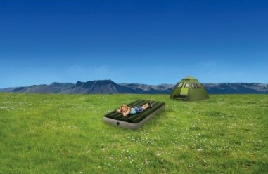 INTEX Φουσκωτό Στρώμα Ύπνου με Ενσωματωμένη Τρόμπα Ποδιού & Βελουτέ Υφή 99 x 191cm INTEX Φουσκωτό Στρώμα Ύπνου με Ενσωματωμένη Τρόμπα Ποδιού & Βελουτέ Υφή 99 x 191cm