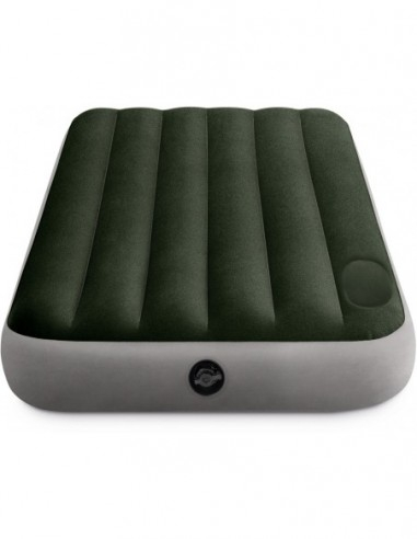 INTEX Φουσκωτό Στρώμα Ύπνου με Ενσωματωμένη Τρόμπα Ποδιού & Βελουτέ Υφή 99 x 191cm INTEX Φουσκωτό Στρώμα Ύπνου με Ενσωματωμένη Τρόμπα Ποδιού & Βελουτέ Υφή 99 x 191cm