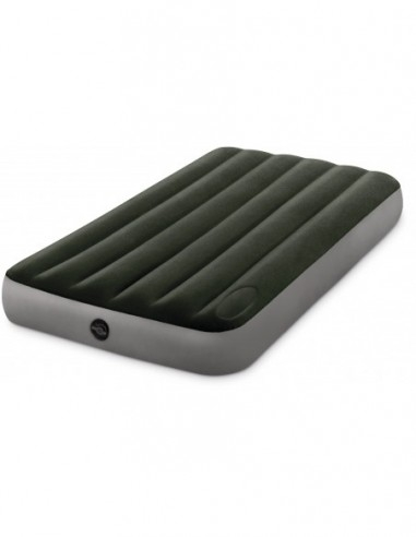 INTEX Φουσκωτό Στρώμα Ύπνου με Ενσωματωμένη Τρόμπα Ποδιού & Βελουτέ Υφή 99 x 191cm INTEX Φουσκωτό Στρώμα Ύπνου με Ενσωματωμένη Τρόμπα Ποδιού & Βελουτέ Υφή 99 x 191cm