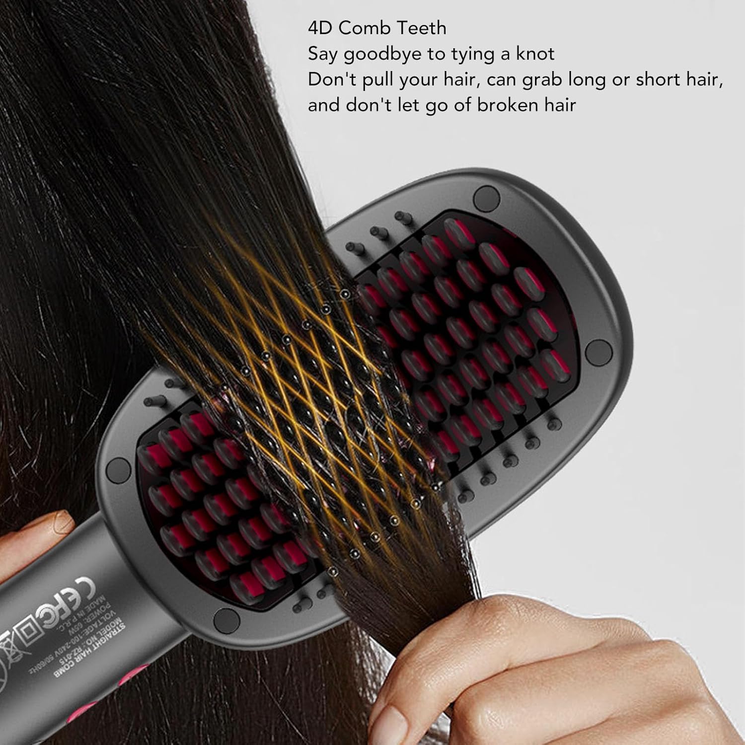 Ισιωτική Βούρτσα Μαλλιών 30W με Κεραμική Επίστρωση - Hoomei Ισιωτική Βούρτσα Μαλλιών 30W με Κεραμική Επίστρωση - Hoomei