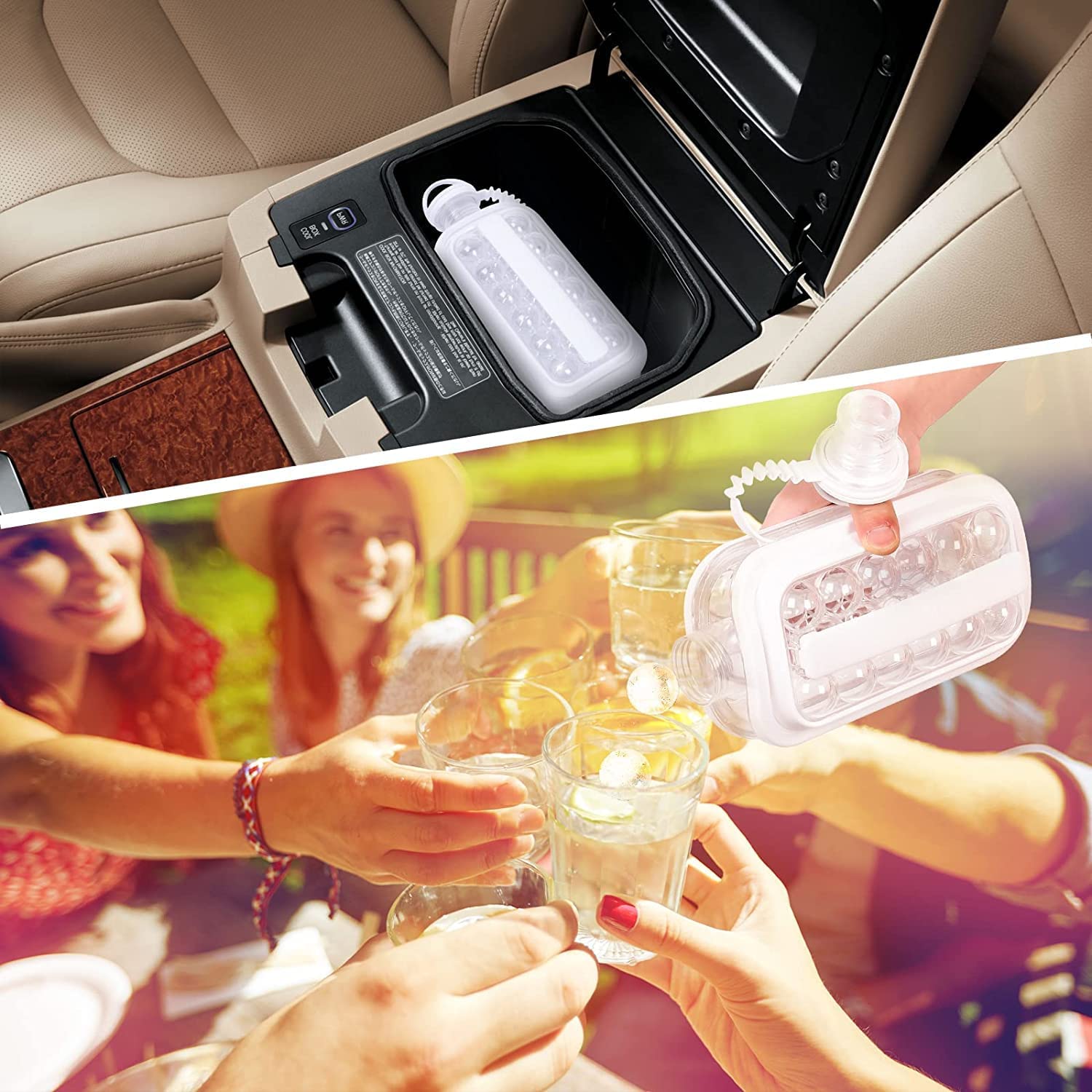 Ισοθερμική Παγοθήκη - Παγοκύστη Ice Ball Maker για Παγάκια με 1 Κίνηση. Ισοθερμική Παγοθήκη - Παγοκύστη Ice Ball Maker για Παγάκια με 1 Κίνηση.