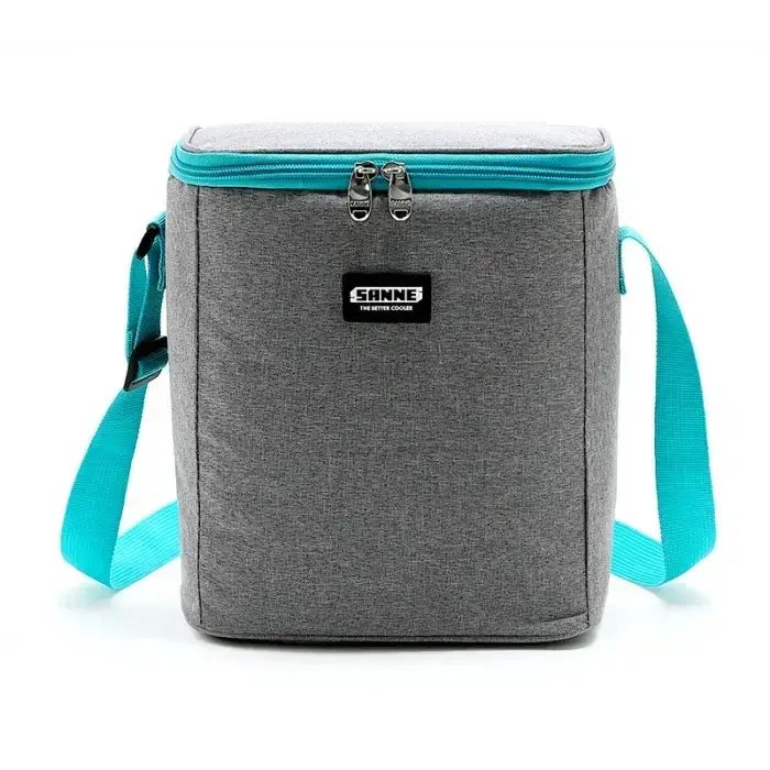 Ισοθερμική Τσάντα Ώμου 15x23x25cm - Γκρι/Πράσινο Ισοθερμική Τσάντα Ώμου 15x23x25cm - Γκρι/Πράσινο