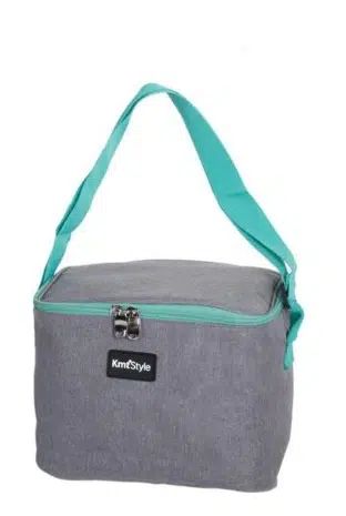 Ισοθερμική Τσάντα Ώμου 16x23x17cm - Γκρι/Πράσινο Ισοθερμική Τσάντα Ώμου 16x23x17cm - Γκρι/Πράσινο