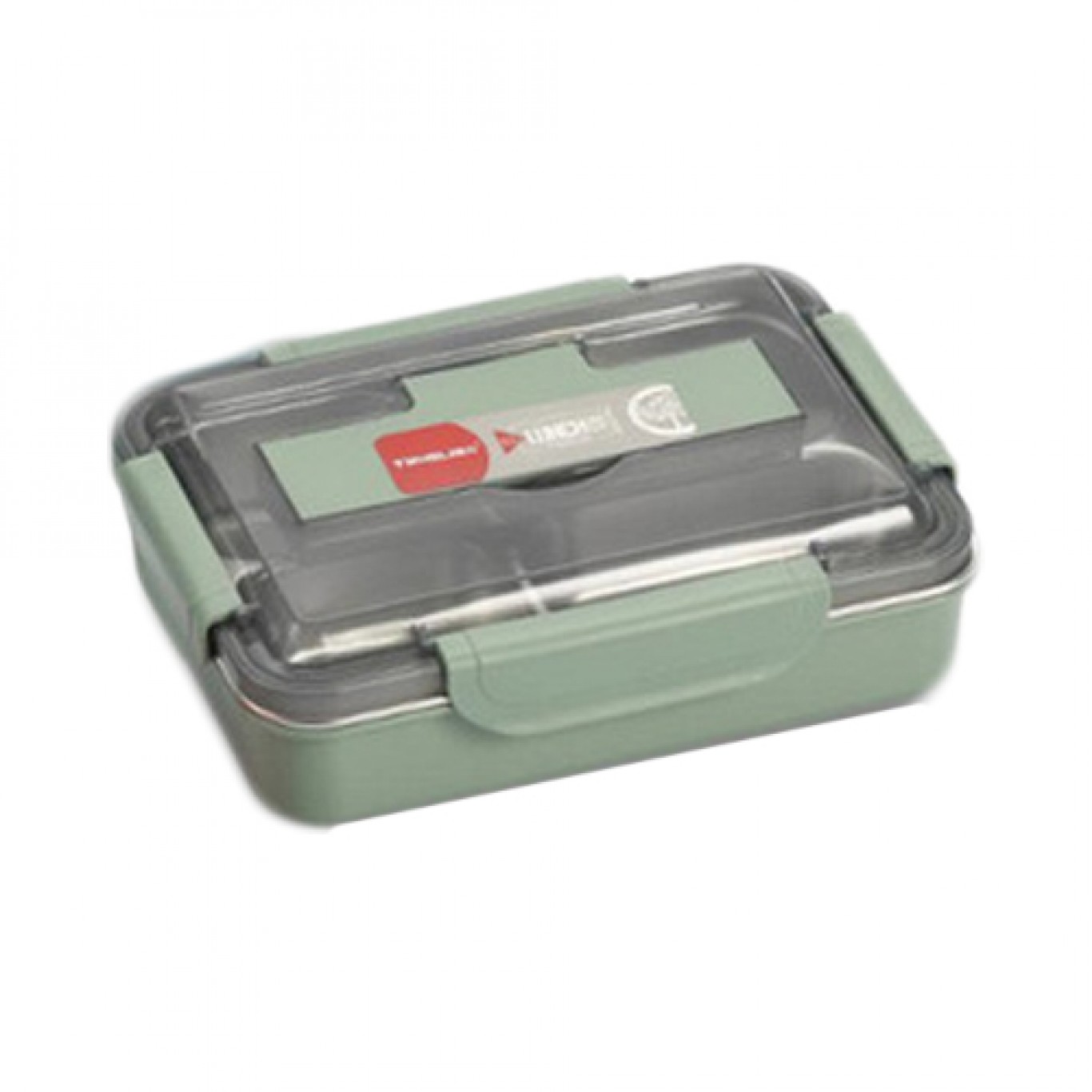 Ισοθερμικό Inox Δοχείο Φαγητού 3 Θέσεων 25.5x18.2x7.2cm Ισοθερμικό Inox Δοχείο Φαγητού 3 Θέσεων 25.5x18.2x7.2cm