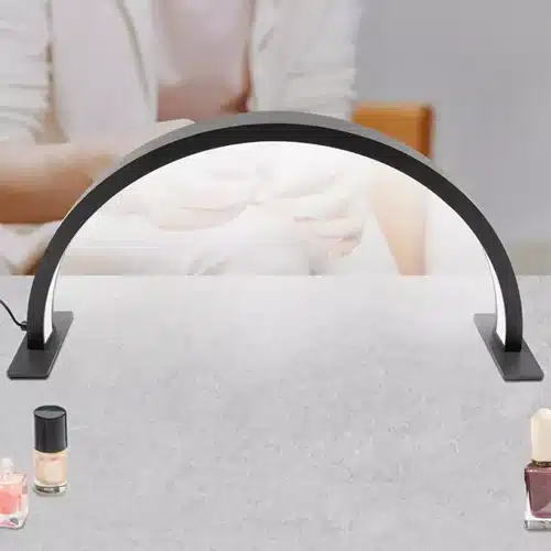 Ισχυρό Φωτιστικό LED Manicure Half Moon 29W 1800LM με Ρύθμιση Έντασης 58cm σε Μαύρο Χρώμα Ισχυρό Φωτιστικό LED Manicure Half Moon 29W 1800LM με Ρύθμιση Έντασης 58cm σε Μαύρο Χρώμα