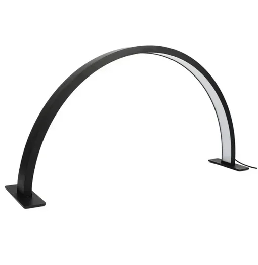 Ισχυρό Φωτιστικό LED Manicure Half Moon 29W 1800LM με Ρύθμιση Έντασης 58cm σε Μαύρο Χρώμα Ισχυρό Φωτιστικό LED Manicure Half Moon 29W 1800LM με Ρύθμιση Έντασης 58cm σε Μαύρο Χρώμα