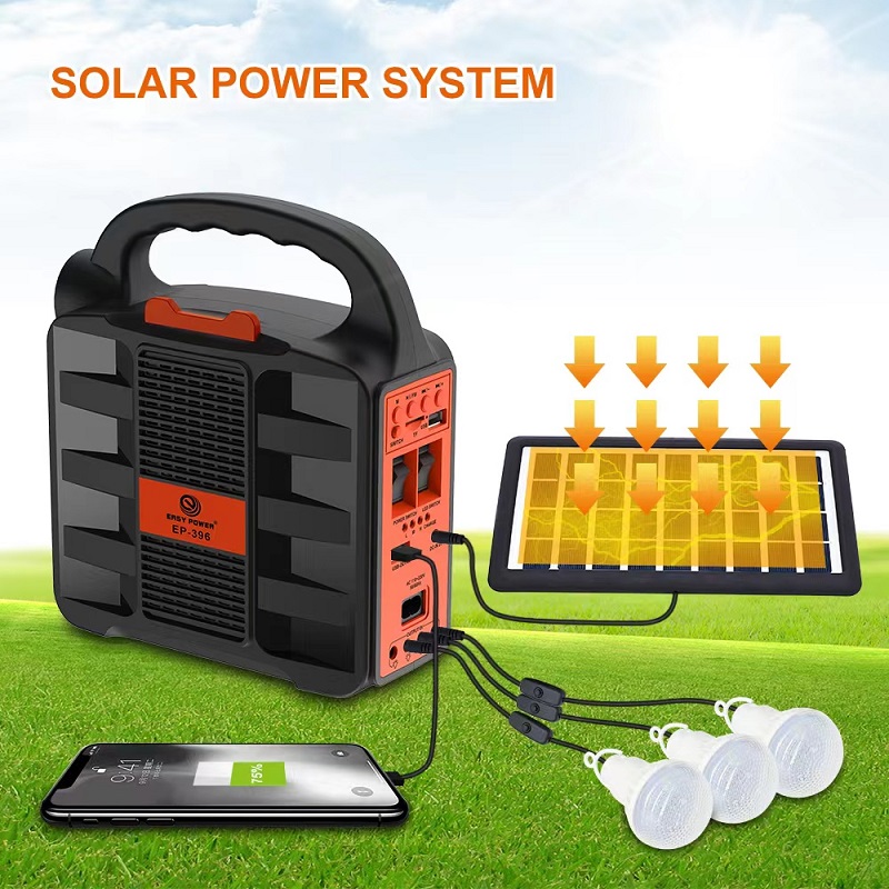 Ισχυρό Ηλιακό Φορητό Σύστημα Ενέργειας Φωτισμού LED, Φόρτισης USB & Ραδιόφωνο με Ηλιακό Πάνελ Ισχυρό Ηλιακό Φορητό Σύστημα Ενέργειας Φωτισμού LED, Φόρτισης USB & Ραδιόφωνο με Ηλιακό Πάνελ