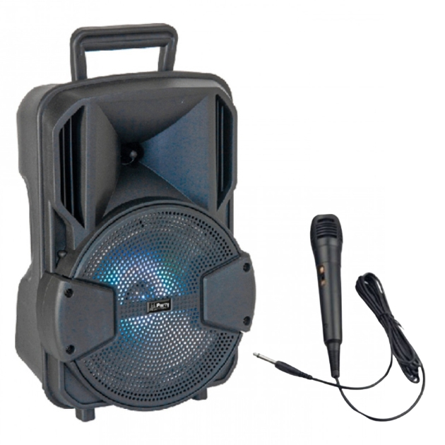 Ηχείο 50 Watt με Σύστημα Καραόκε, Μικρόφωνο, FM, AUX, Bluetooth και Φωτισμό LED - ARRANGO Ηχείο 50 Watt με Σύστημα Καραόκε, Μικρόφωνο, FM, AUX, Bluetooth και Φωτισμό LED - ARRANGO